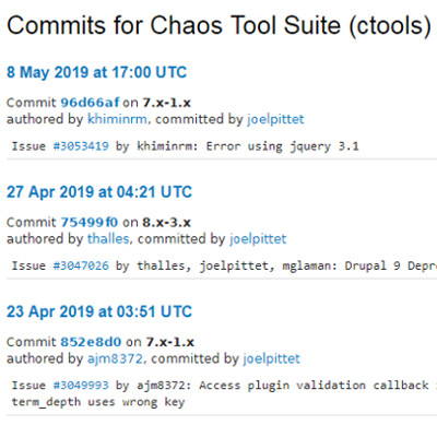 How to Evaluate Drupal Modules: Commits