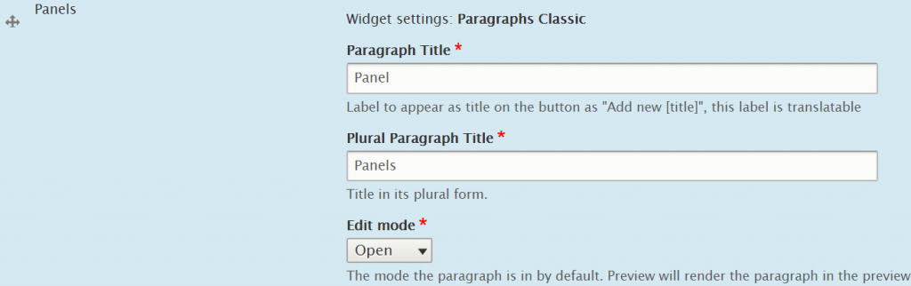 How to Make Paragraphs in Drupal (Non-Techie) End-User Friendly- rename the field titles