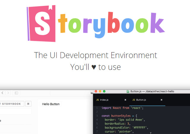 Most Popular React Libraries on Github: Storybook