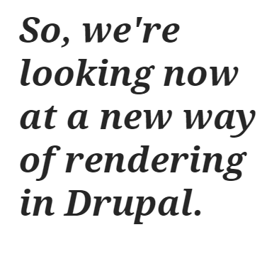 Drupal 8 Web Components